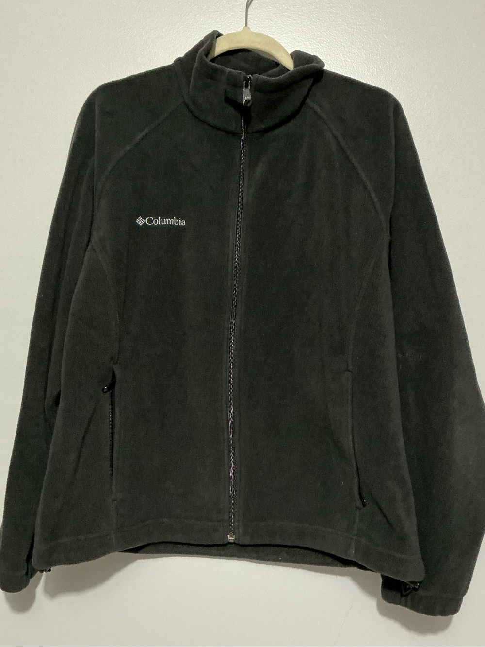 Columbia Women's Black Full-Zip Fleece Jacket size XL
